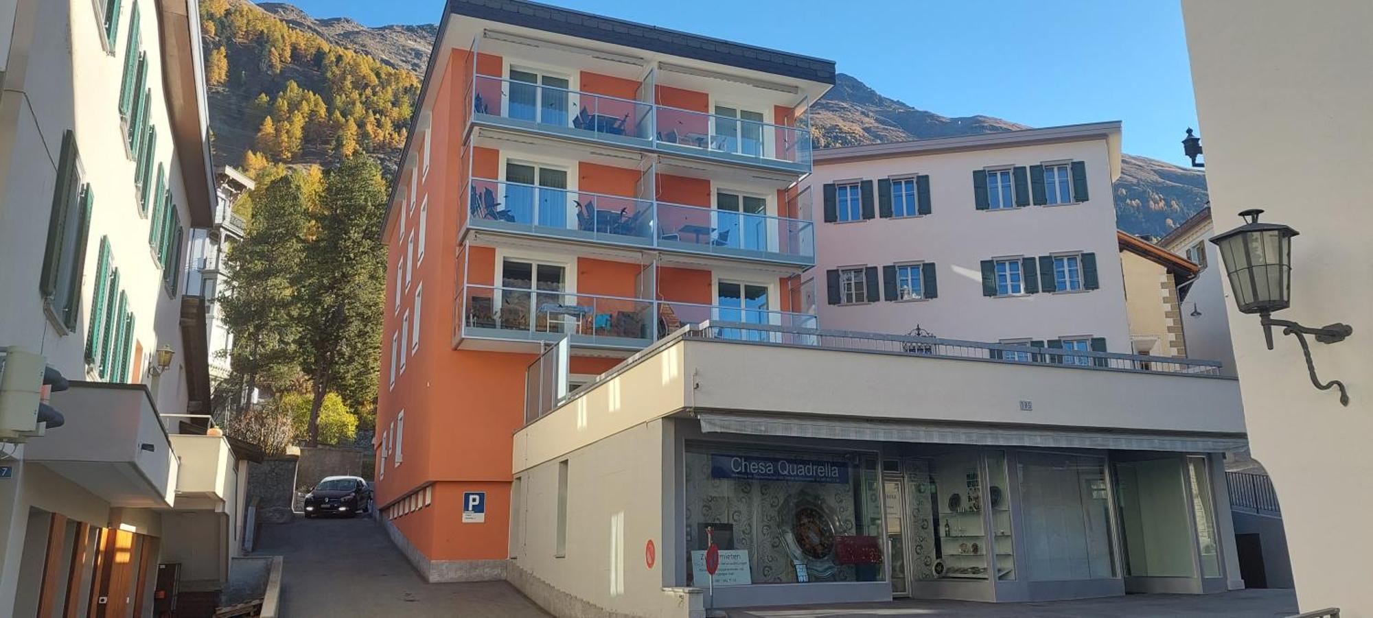 Ubytování v soukromí Chesa Quadrella Mit Kuechenzeile Inklusive Bergbahnen Im Sommer-ausser Pontresina
